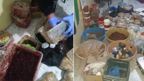 ضبط معمل معسل بشقة في رام الله