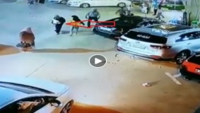 شاهد كيف انقذ عنصر أمن طفلاً من الموت في جنين