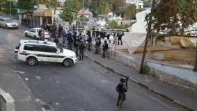 الاحتلال يهدم خيمة الاعتصام في حي وادي ياصول بالقدس