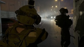 اقتحام مخيم جنين واصابة شاب في وجهه