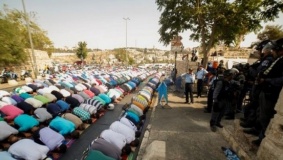 القدس: الدعوة لصلاة الجمعة في العيسوية