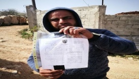 الاحتلال يخطر بوقف البناء في منازل جنوب الخليل