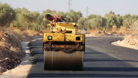 اطلاق العمل في مشروع إعادة تأهيل طريق بيتونيا وقرى غرب رام الله