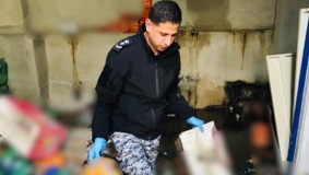 ضبط 4 اطنان مواد تموينية فاسدة بضواحي القدس