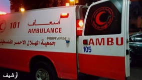 إصابة عامل في رأسه لاحقه الاحتلال غرب جنين