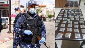 الشرطة تضبط مواد مخدرة بحوزة مواطن في جنين