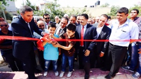 بنك فلسطين يفتتح حديقة ترفيهية ضمن مشروع حدائق البيارة