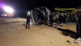 تشييع جثمان أحد ضحايا حادث المعتمرين في جنين