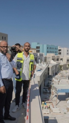 بشار المصري يتفقد أكبر مجمع سياحي ترفيهي فلسطيني قيد التنفيذ