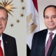  السيسي وأردوغان يقرران في اتصال البدء فورا برفع العلاقات الدبلوماسية وتبادل السفراء