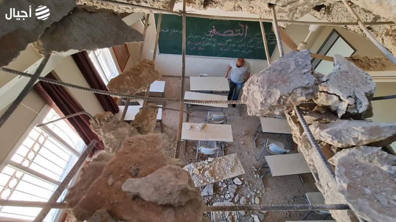 أضرار واسعة لحقت بمدارس غزة خلال التصعيد