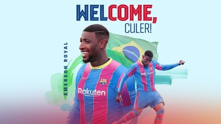 برشلونة يتعاقد مع المدافع البرازيلي إيمرسون