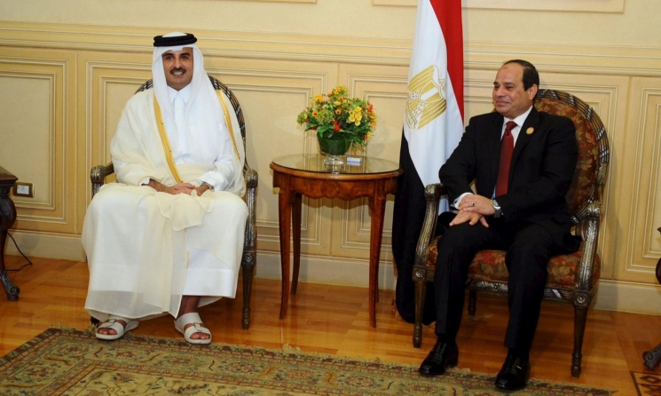 السيسي يعين سفيراً لمصر لدى قطر