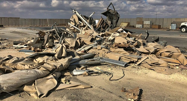 هجوم بصاروخ على قاعدة أمريكية بالعراق