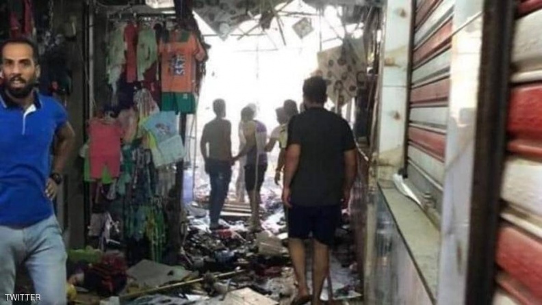 عشرات القتلى والجرحى بهجوم على سوق بمدينة الصدر