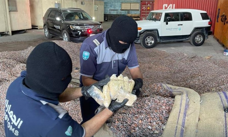 السعودية.. إحباط محاولة تهريب 8 ملايين حبة مخدرة