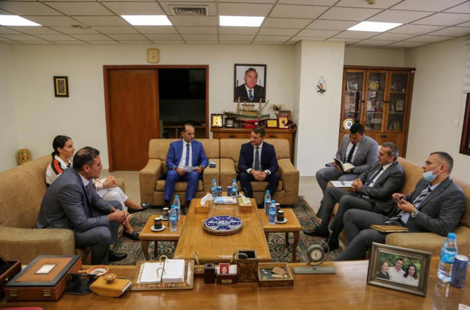 مجموعة بنك فلسطين تستقبل ممثل الاتحاد الأوروبي في فلسطين