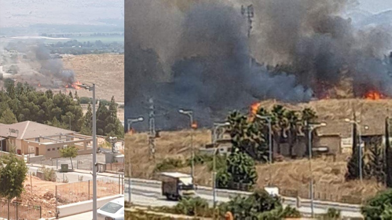 اطلاق 3 صواريخ من لبنان على إسرائيل 