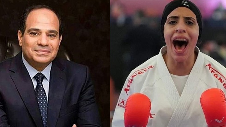 فيديو..السيسي يفاجئ فريال ويكشف عن هديته لها