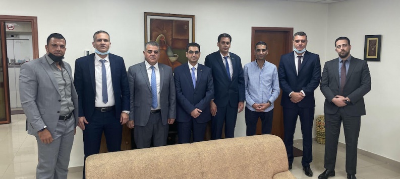 بنك فلسطين يستقبل وفداً من مجموعة طلال أبو غزالة العالمية