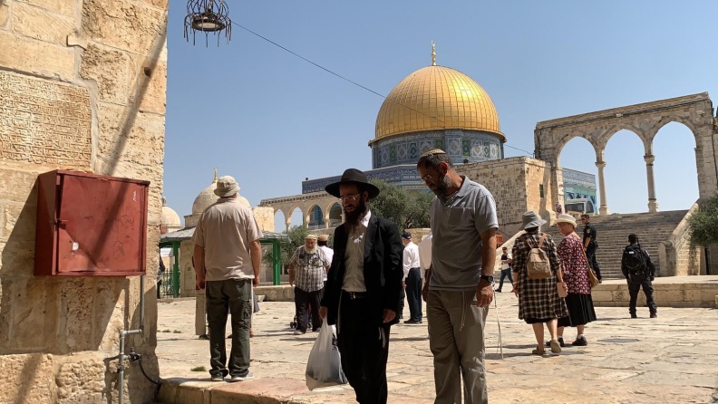 61 مستوطناً ينفذون جولات استفزازية بالأقصى