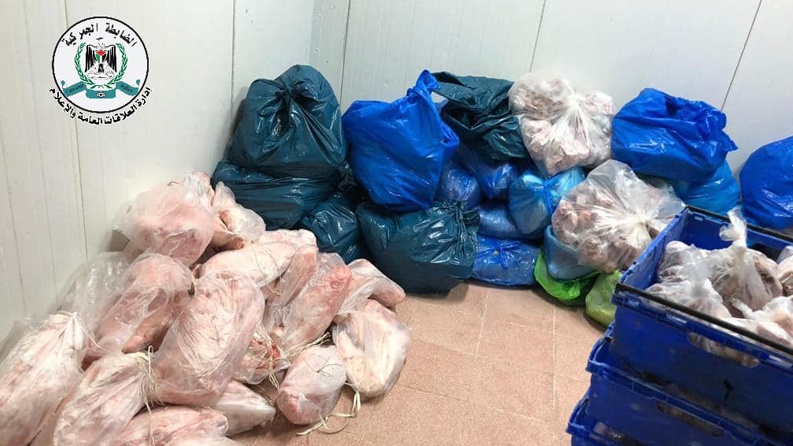 ضبط 2 طن ونصف لحوم مجهولة المصدر في طولكرم