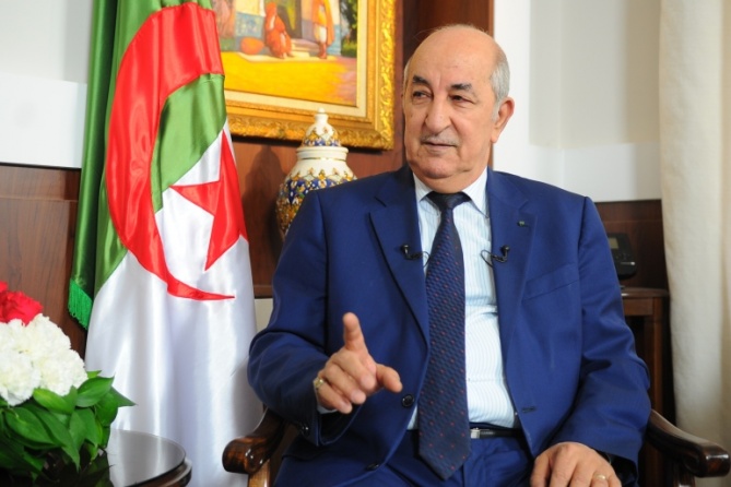 تبون: علينا مضاعفة الجهود لتمكين الشعب الفلسطيني