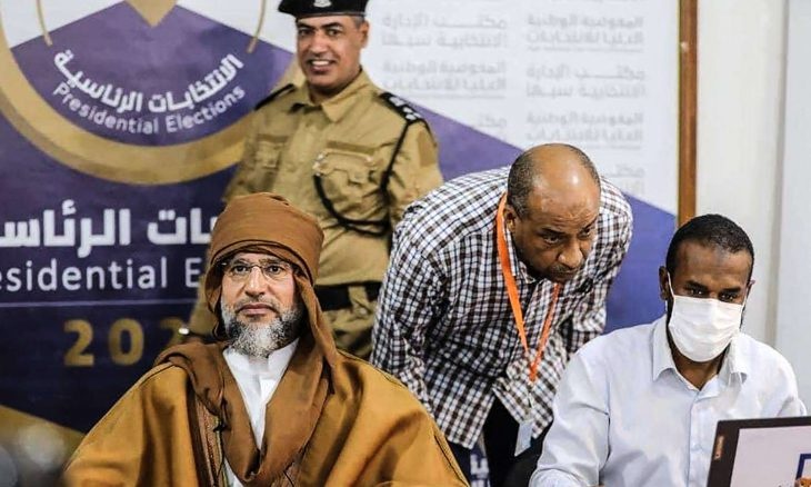 سيف الاسلام القذافي يترشح لرئاسة ليبيا والجنائية الدولية تلاحقه