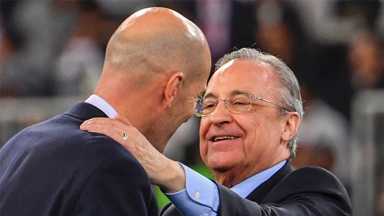 بيريز يمجد زيدان وراموس وفاران في عمومية ريـال مدريد