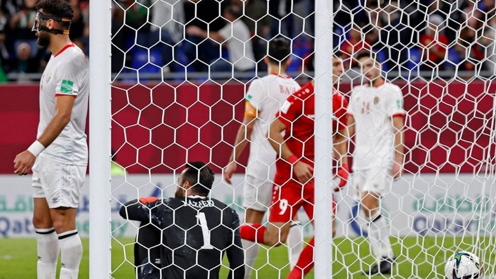 الفدائي يخسر بخماسية امام الأردن ويودع كأس العرب