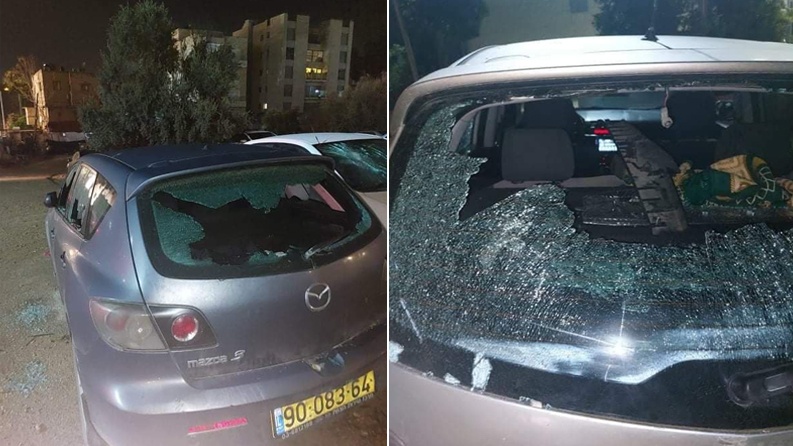 مستوطنون يعتدون على مركبات المواطنين في الشيخ جراح