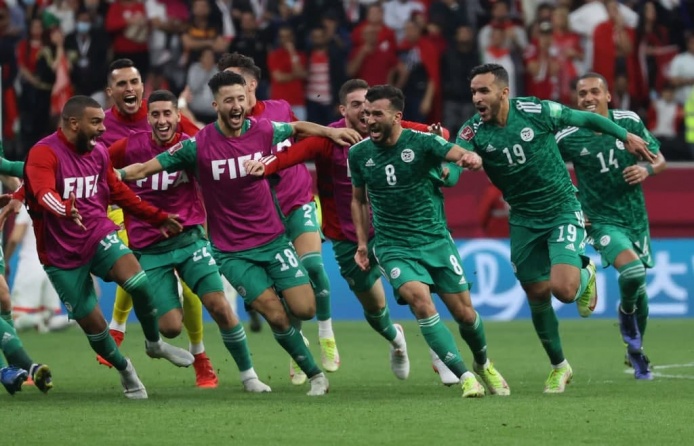 الجزائر تتوج ببطولة كأس العرب