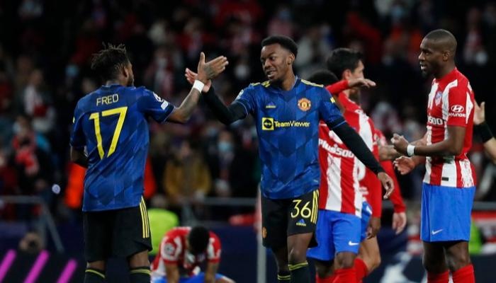 حسرة في أتلتيكو مدريد بعد التعادل مع مانشستر يونايتد