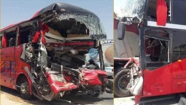 وفاة 8 معتمرين مصريين بانقلاب حافلة بالسعودية