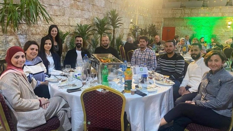 بنك القدس يدعم نشاطات جمعية إنعاش الأسرة ويشارك في الإفطار الخيري