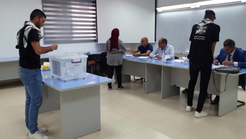 الشبيبة تفوز بأغلبية مقاعد مجلس طلبة جامعة فلسطين الأهلية