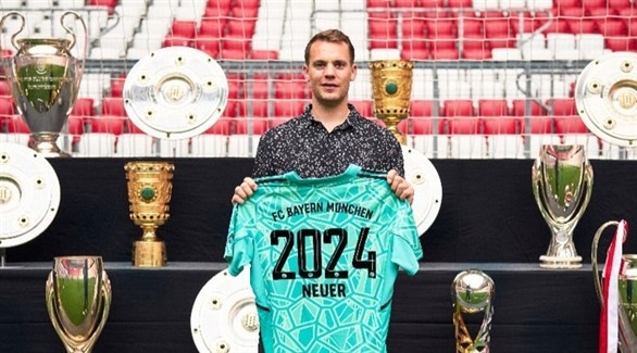 بايرن ميونخ يمدد تعاقده مع نوير حتى 2024