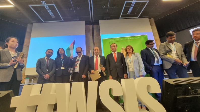 فلسطين مستمرة في حصد جوائز القمة العالمية لمجتمع المعلومات WSIS