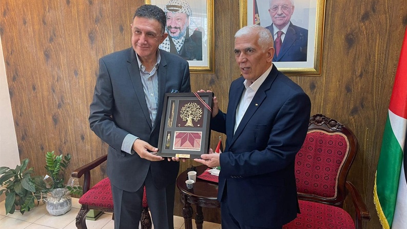 المهندس هشام العُمري والمحافظ كامل حميد يبحثان سبل تعزيز التعاون المشترك