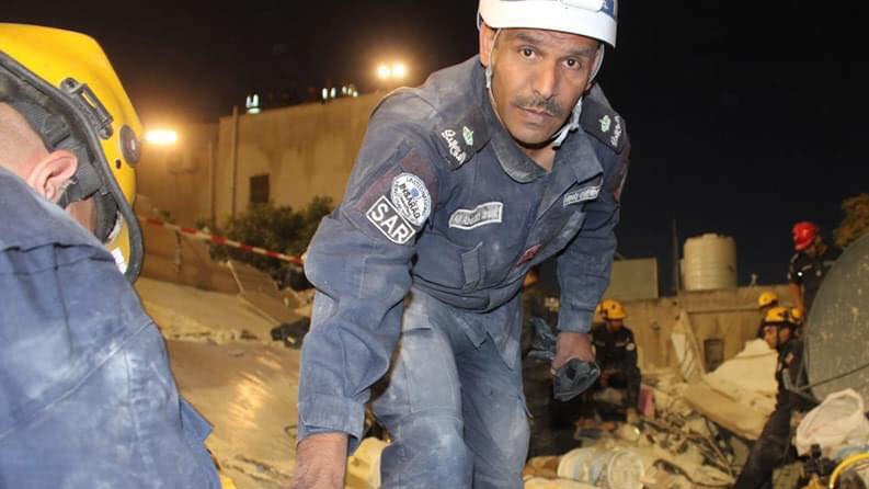 الأردن: ارتفاع حصيلة وفيات انهيار عمارة اللويبدة إلى 13