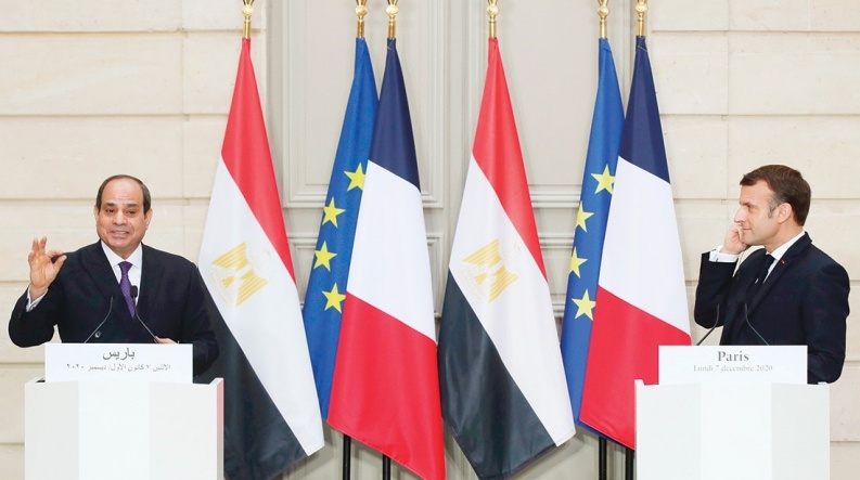 مصر أكبر مشتري للأسلحة الفرنسية خلال 2021