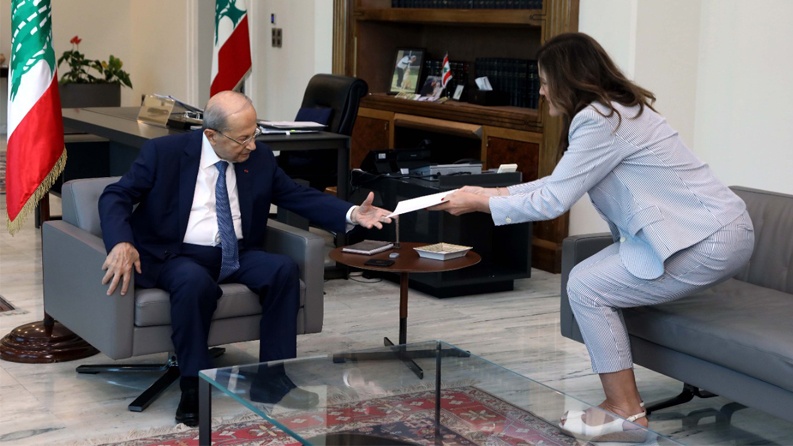 لبنان يستلم خطيا المقترح الأميركي لترسيم الحدود البحرية مع إسرائيل