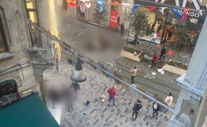 (محدث) صور وفيديو: قتلى وجرحى بانفجار وسط اسطنبول