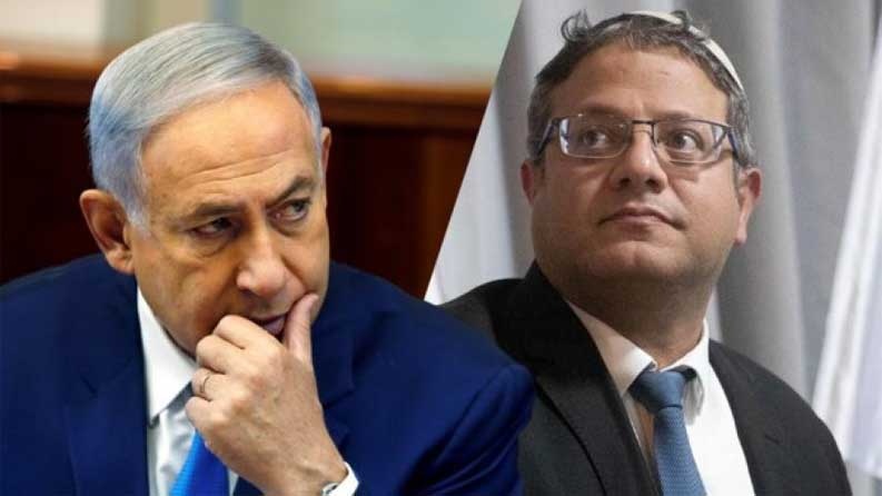 بن جفير يطالب بمسيرة مستوطنين في باب العمود ونتنياهو يرد "نحن على برميل بارود"