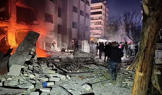 5 شهداء في عدوان إسرائيلي على دمشق