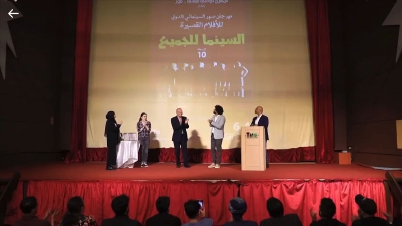 فوز فيلم "أطفال الأر بي جيه" كأفضل فيلم وثائقي في مهرجان صور السينمائي الدولي 