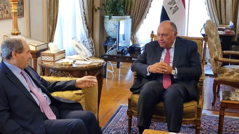 وزير خارجية سوريا في القاهرة.. أول زيارة من نوعها منذ 10 سنوات