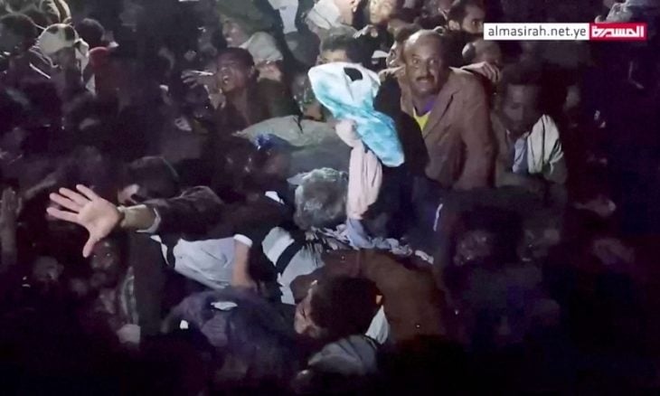 اليمن: 85 قتيلاً بحادث تدافع في صنعاء