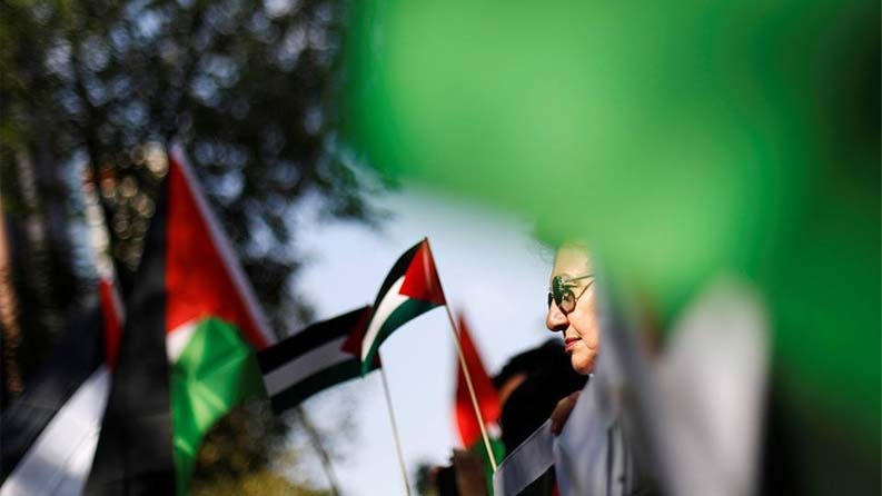 ستوكهولم: تظاهرة احتجاجا ورفضا لاستمرار الانتهاكات الإسرائيلية في غزة