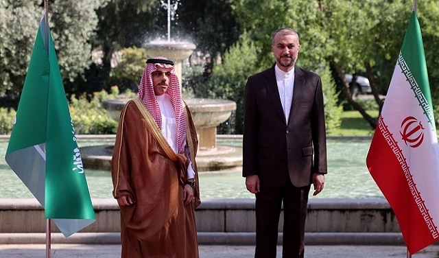 وزير خارجية السعودية يصل طهران